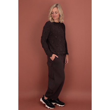 Mama B Mira F Moro Jersey Balloon Trouser - Brown