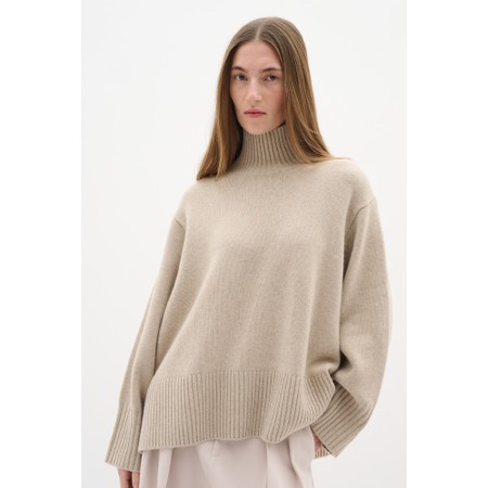 InWear Geal Kaxy Highneck Knit - Brown