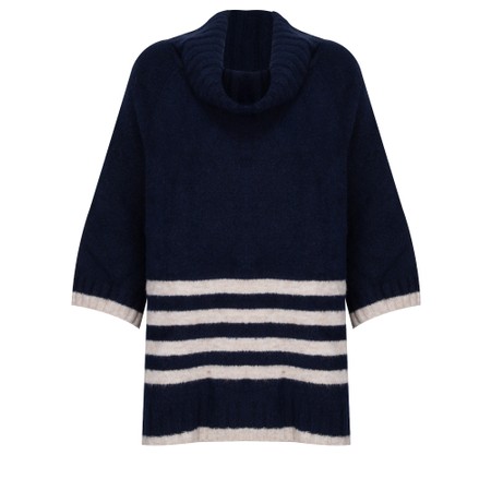 Foil Plus One Midnight & Oat Popover - Blue