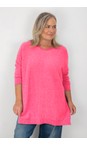 Amazing Woman Azalea Cassi X Azalea Round Neck Front Seam Knit  