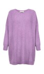 Amazing Woman Lilac Cassi X Lilac Round Neck Front Seam Knit  