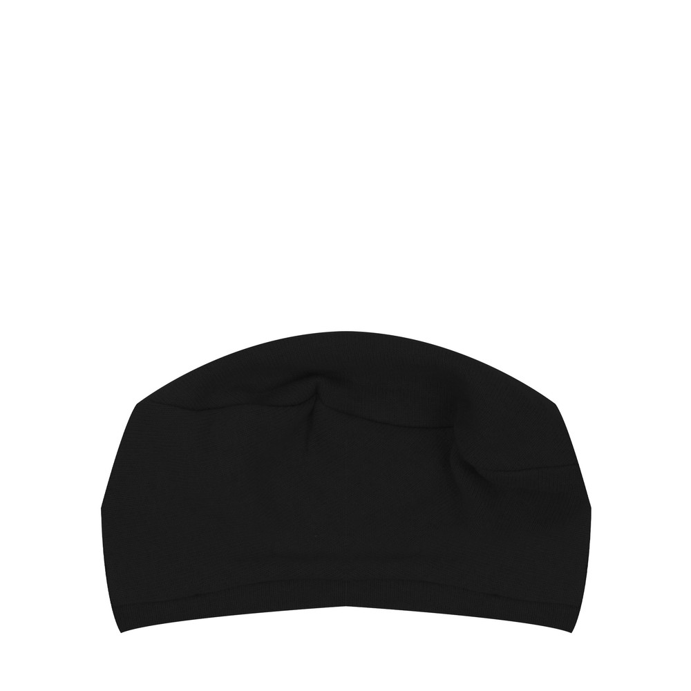 Mama B Basko U Nero Plain Beret Nero