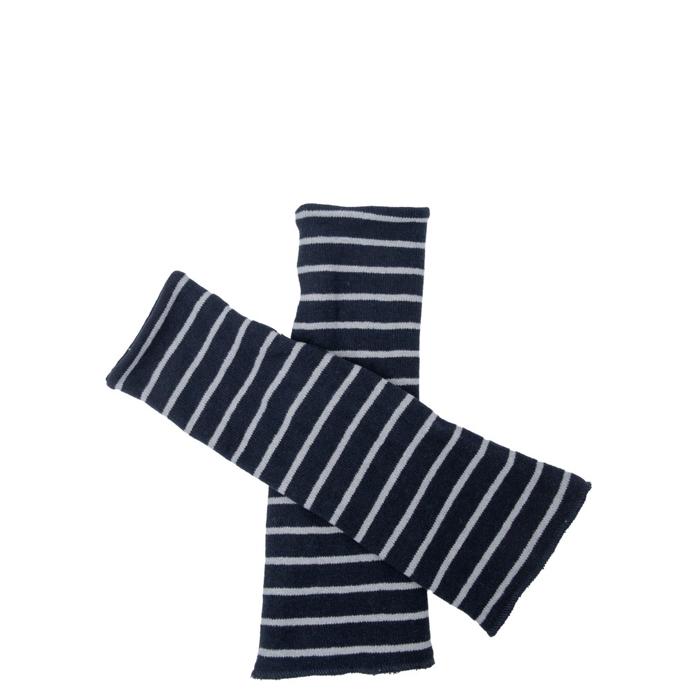 Mama B Cotto R Riga Notte Wide Stripe Gloves Riga Notte