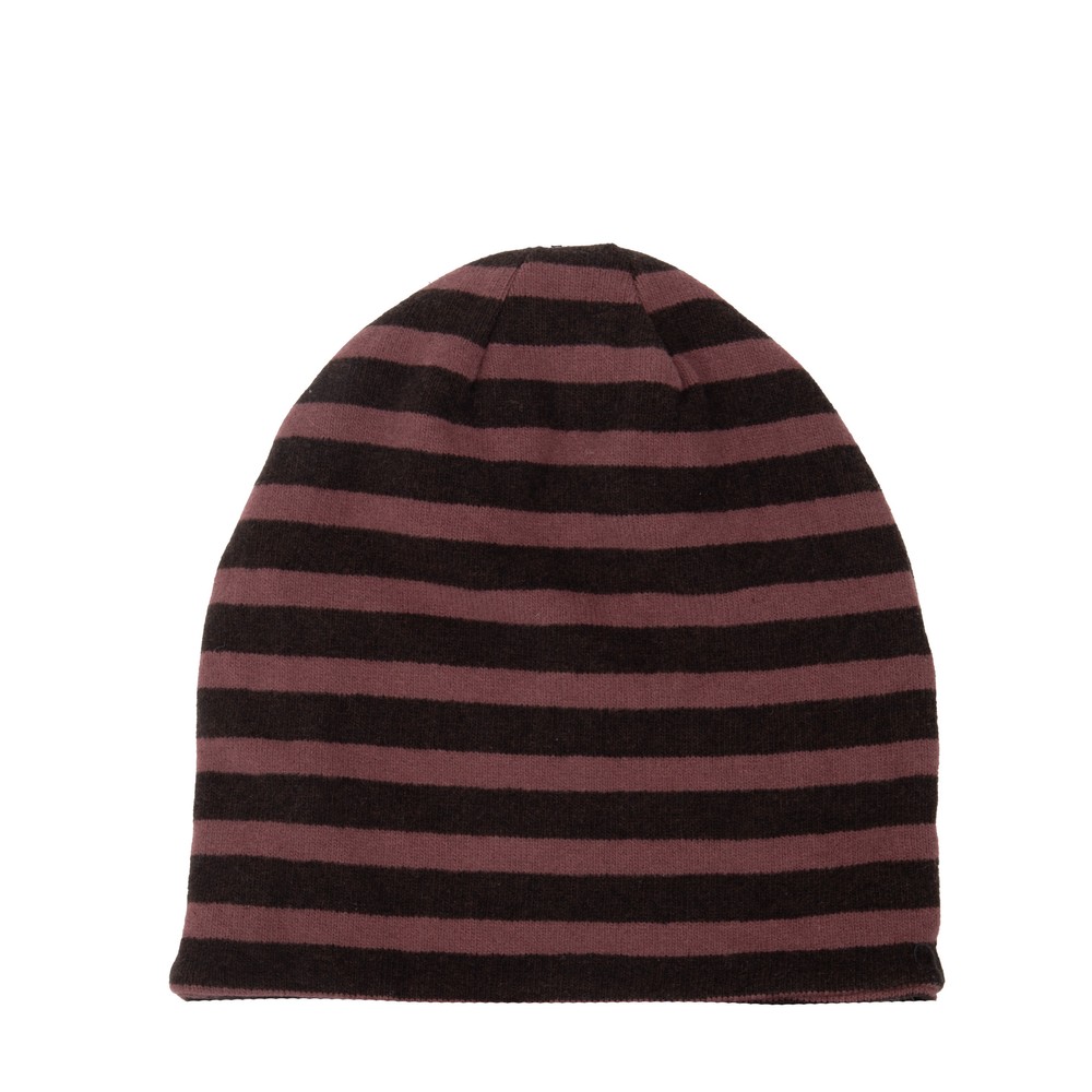 Mama B Kaki R Riga Moro Stripe Fleece Hat Riga Moro