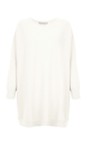 Amazing Woman Panna Cream  Cassi X Panna Cream Round Neck Front Seam Knit  