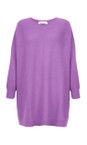 Amazing Woman Pansy Cassi X Pansy Round Neck Front Seam Knit  