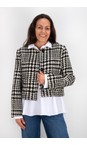 InWear Black / White Brya Jacket  