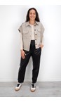 Mos Mosh 155 Brindle  Versa Tale Vest Shirt  