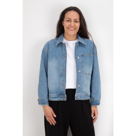 InWear Pheiffer Light Wash Denim Jacket - Blue