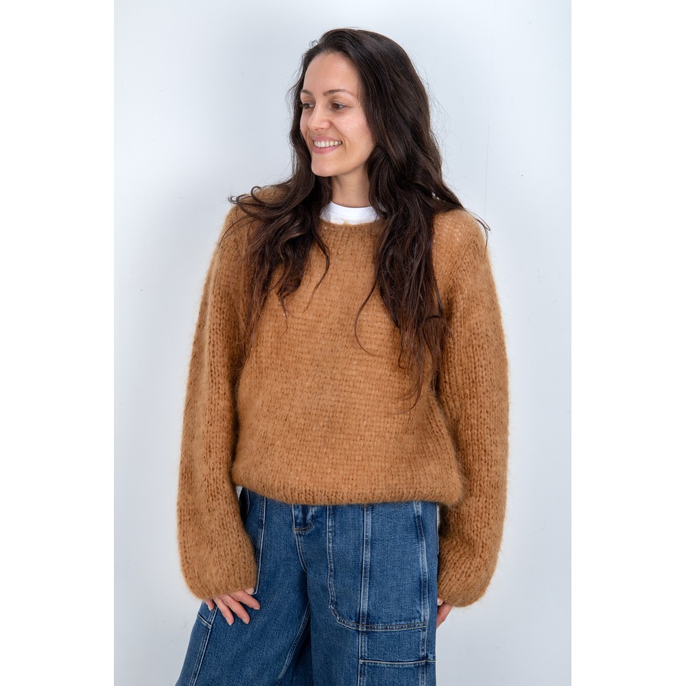 InWear Jetra Tobacco Knit Pullover Tobacco