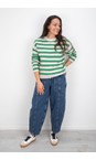 Mos Mosh 838 Amazon Amazon Khai Two Stripe Knit Jumper  