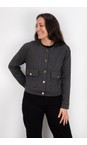 InWear Dark Grey Mel Gida Vincent Jacket  