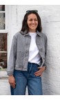 InWear Light Grey Wash Nanas Denim Jacket  
