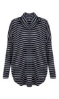 Mama B Riga Notte Bill R Riga Notte Stripe Fleece Jumper  