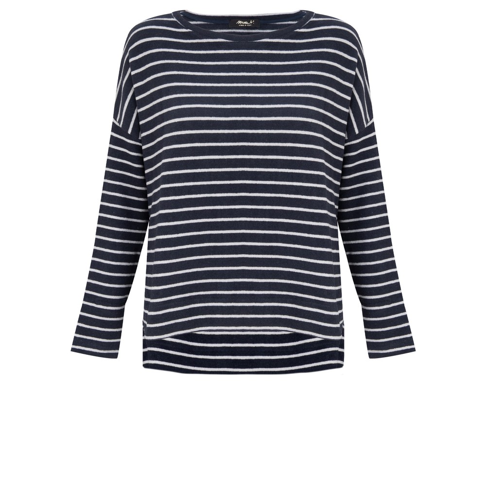 Mama B Alison R Riga Notte Stripe Fleece Jumper Riga Notte