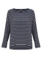 Mama B Riga Notte Alison R Riga Notte Stripe Fleece Jumper  
