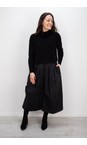 Foil Black  Stitch Perfect Black Skirt  