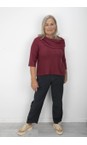 Thing Anthracite Agnes Anthracite Organic Babycord Crop Trouser  