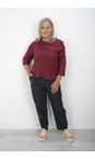 Thing Anthracite Agnes Anthracite Organic Babycord Crop Trouser  