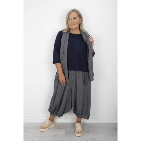 Thing Dinna Mini Check Scarf - Blue