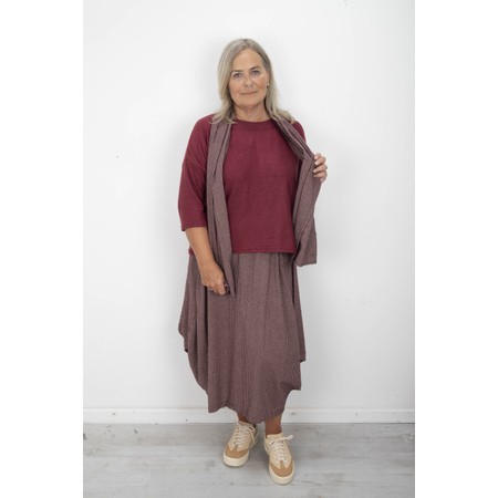 Thing Dinna Mini Check Scarf - Red