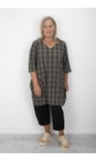 Thing Herb Doloroes Herb Structured Check Pocket Dress  