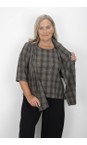 Thing Herb Dorris Herb Structured Check Scarf  