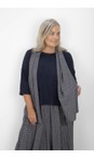 Thing Navy Hannah Navy Soft Knit Rectangle Top  