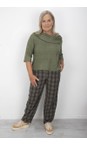 Thing Herb Yana Herb Cowl Neck Soft Knit Boxy Top  