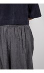 Thing Navy Dorit Mini Check Balloon Trouser  