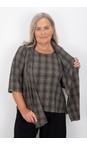 Thing Herb Dorris Herb Structured Check Scarf  
