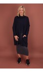 Mama B Riga Notte Lilla R Stripe Fleece Skirt  