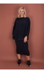Mama B Notte Lilla U Notte Plain Fleece Skirt  