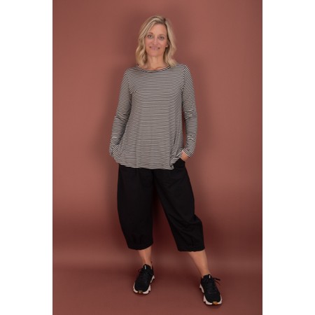 Mama B Bianco F Nero Balloon Trouser - Black