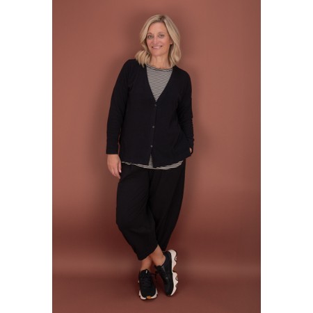 Mama B Bianco F Nero Balloon Trouser - Black