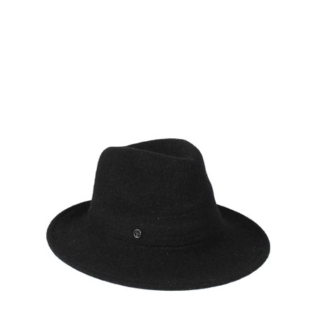 Loevenich Fedora Wool Hat - Black