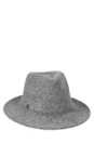 Loevenich Charcoal Fedora Wool Hat  