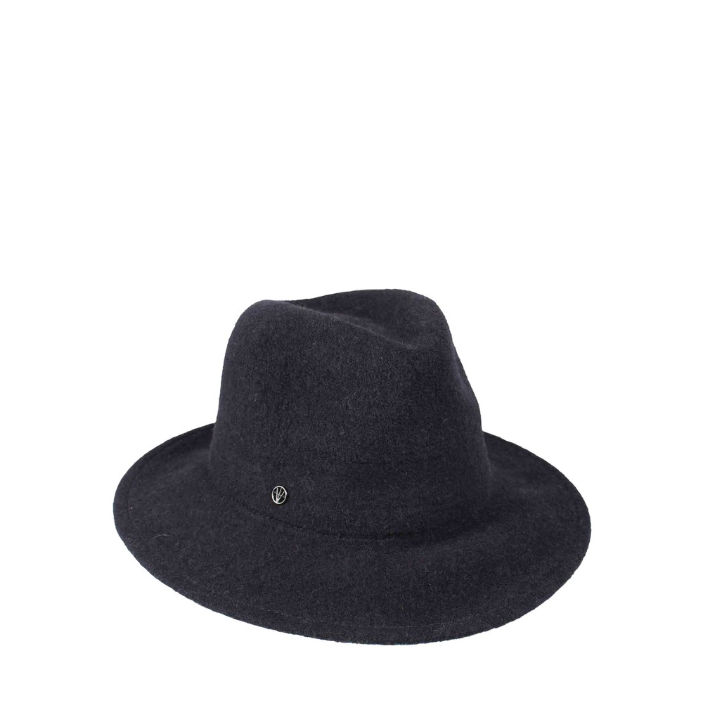 Loevenich Fedora Wool Hat Dark Navy