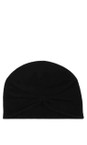 Loevenich Black  Wool Beanie Hat  