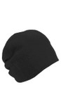 Loevenich Black  Wool Beanie Hat  