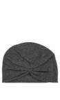 Loevenich Charcoal Wool Beanie Hat  