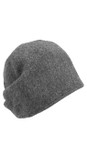 Loevenich Charcoal Wool Beanie Hat  