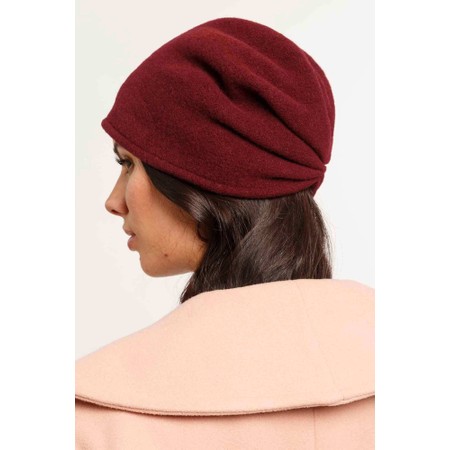 Loevenich Wool Beanie Hat - Red