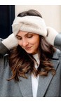 Loevenich Cream Twist Headband  