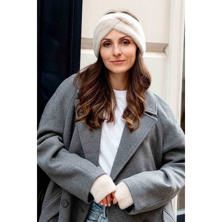 Loevenich Twist Headband - Off-White
