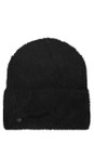 Loevenich Black  Super Soft Upbrimmed Beanie  