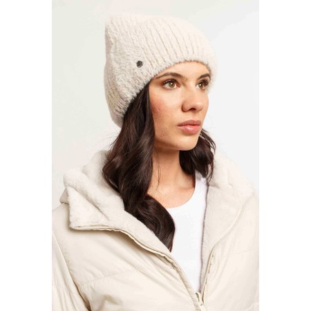 Loevenich Super Soft Upbrimmed Beanie - Off-White