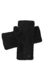 Loevenich Black  Super Soft Finger Warmers  