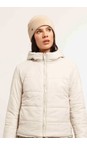 Loevenich Beige Beanie Hat  