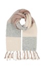 V.Fraas Natural Multi Soft Knit Multi Scarf  